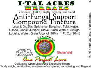 anti-fungal support tincture