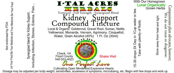 Kidney Support Tincture